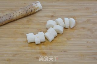 肉松山药青菜粥的做法步骤：3