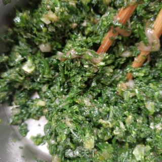 冰花荠菜煎饺的做法步骤：3