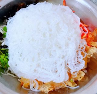 蜇皮粉丝木耳拌白菜#清肠食谱#的做法步骤：6