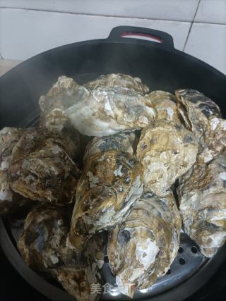 清蒸生蚝的做法步骤：6