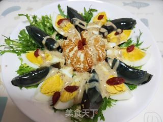 双蛋双拼沙拉的做法步骤：11