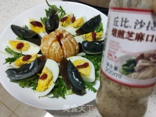双蛋双拼沙拉的做法步骤：9