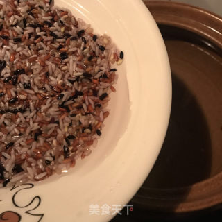 四色米红枣粥的做法步骤：5
