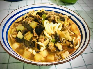 羊肉香菇臊子面的做法步骤：15