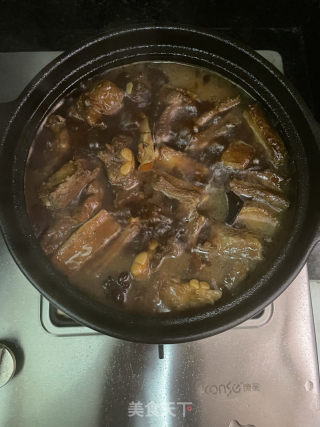 排骨焖年糕的做法步骤：10