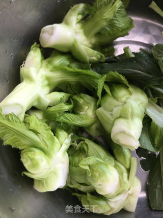 原味儿菜的做法步骤：1