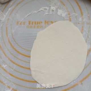 荠菜哈饼的做法步骤：7