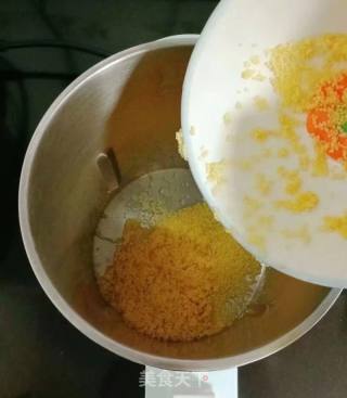 南瓜小米糊的做法步骤：3