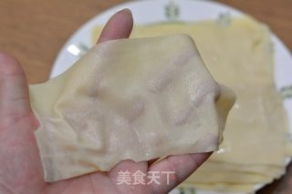 金针菇豆皮卷的做法步骤：2