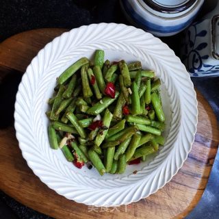 干煸豆角的做法步骤：11