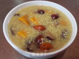 金缨红薯长寿粥的做法步骤：10