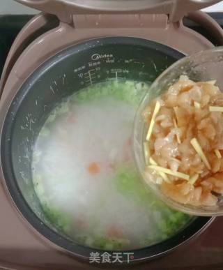 山药鸡肉粥的做法步骤：12