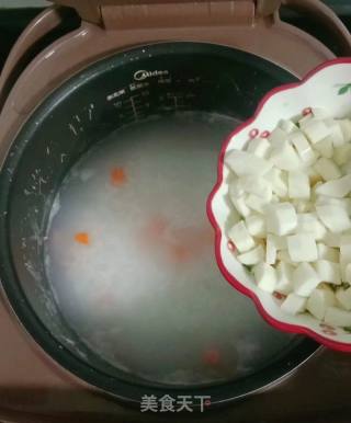 山药鸡肉粥的做法步骤：10