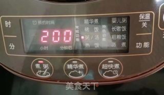 山药鸡肉粥的做法步骤：2