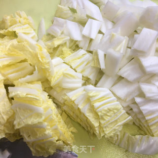 老鸭白菜汤面的做法步骤：2