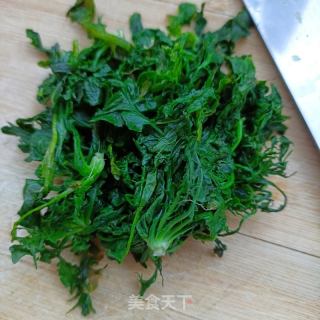 荠菜海肠水饺的做法步骤：11