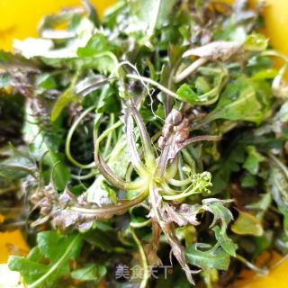 荠菜海肠水饺的做法步骤：2