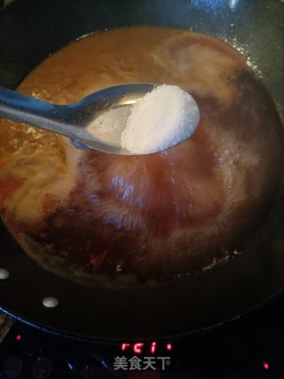 番茄酸汤肥牛的做法步骤：11