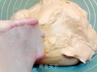 和风味噌京葱吐司的做法步骤：7