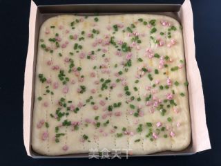 香葱肉松面包卷的做法步骤：6