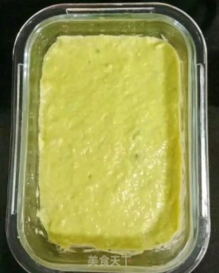 牛油果小米糕 (宝宝辅食）的做法步骤：9