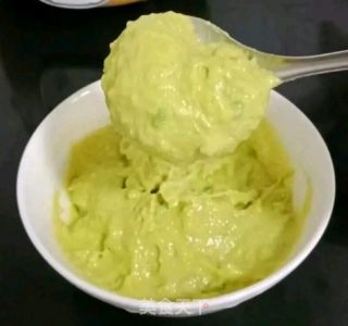 牛油果小米糕 (宝宝辅食）的做法步骤：8