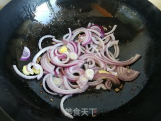 佛手瓜炒牛肉的做法步骤：5