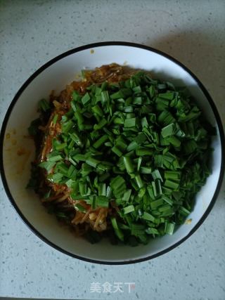 韭菜素馅水饺的做法步骤：17