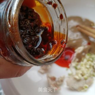 鸡肉流汁宽粉的做法步骤：8
