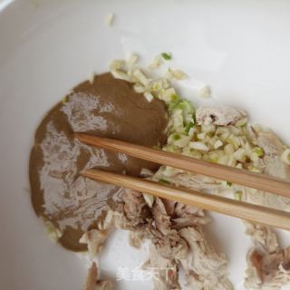 鸡肉流汁宽粉的做法步骤：7
