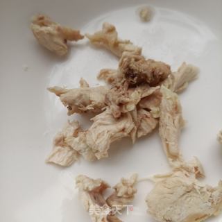 鸡肉流汁宽粉的做法步骤：6