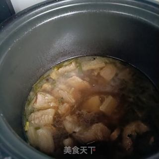 白萝卜羊排面的做法步骤：3