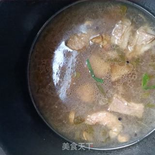 白萝卜羊排面的做法步骤：2
