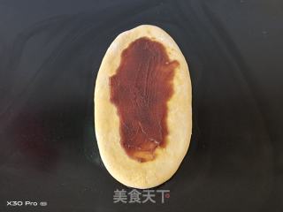 南瓜豆沙面包（一次发酵）的做法步骤：4