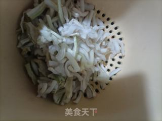 萝卜干炒卤肉的做法步骤：1