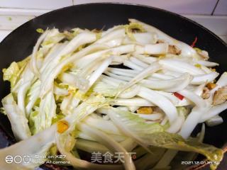 豆腐炒白菜的做法步骤：4