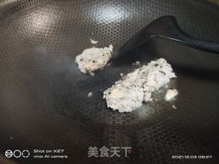 香菇肉末豆角炒饭的做法步骤：3