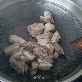 羊排炖白萝卜的做法步骤：9