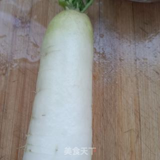 羊排炖白萝卜的做法步骤：5