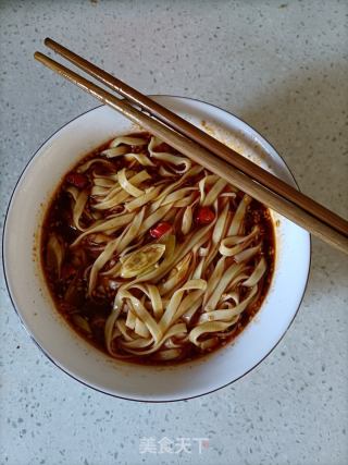 酸汤面的做法步骤：11