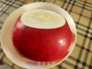 猪肉旱萝卜丸子的做法步骤：2