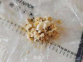 空气炸锅版培根芝士饭团的做法步骤：3