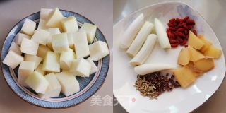 萝卜羊肉汤的做法步骤：2