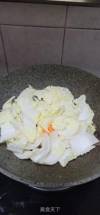 香菇鸡蛋白菜汤的做法步骤：6