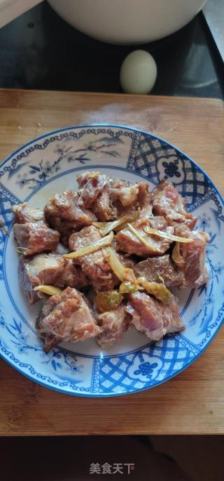 榨菜蒸排骨的做法步骤：7