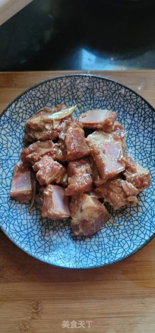榨菜蒸排骨的做法步骤：4