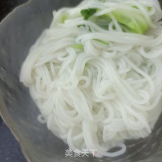 鸡肉丸汤粉的做法步骤：11