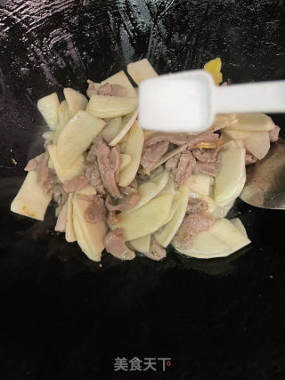沙葛炒肉的做法步骤：8