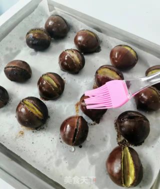 烤栗子的做法步骤：5