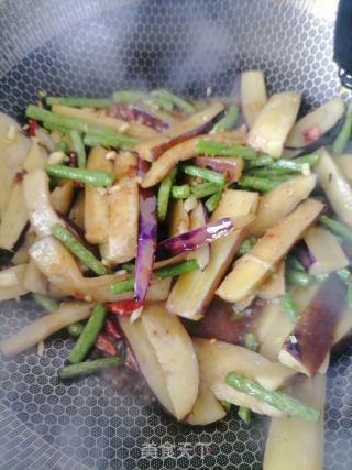 茄子豆角的做法步骤：7
